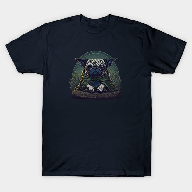 Pug Master I Am T-Shirt by Dogotees